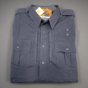 5.11 Tactical Navy Long Sleeve Tactical Uniform Shirt XL 17-17.5 36-37 42147 NWT